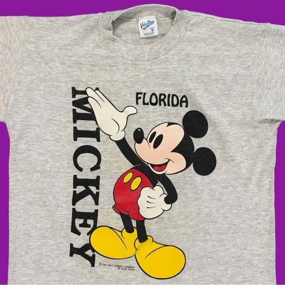 90s Mickey Mouse Florida Tee - Picture 3 of 5